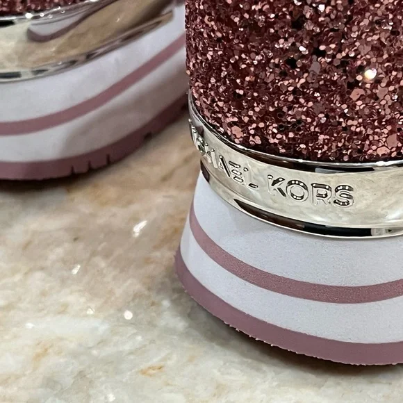 Michael Kors Women's Dash Knit Trainer Sneakers - Picture 7 of 14